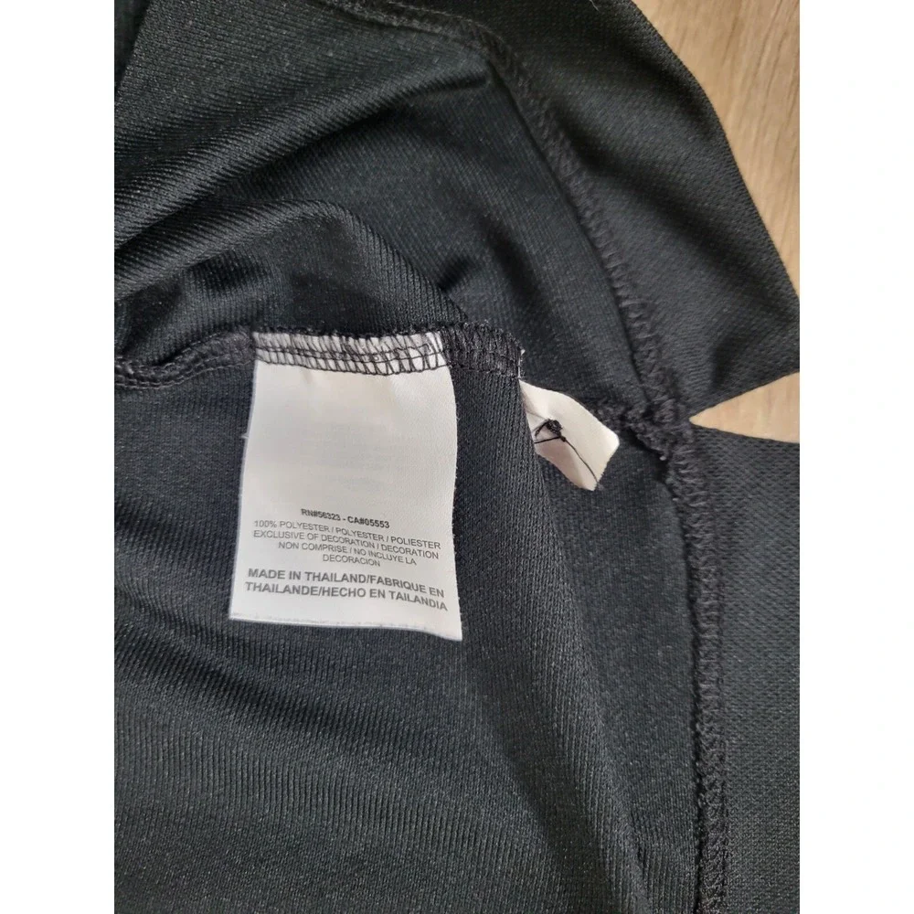 Quaker Maid Men's Nike Golf Polo Shirt Black XL BAC‎ 2010